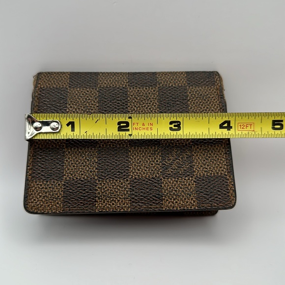 Louis Vuitton Damier Ebene card wallet - Picture 8 of 10